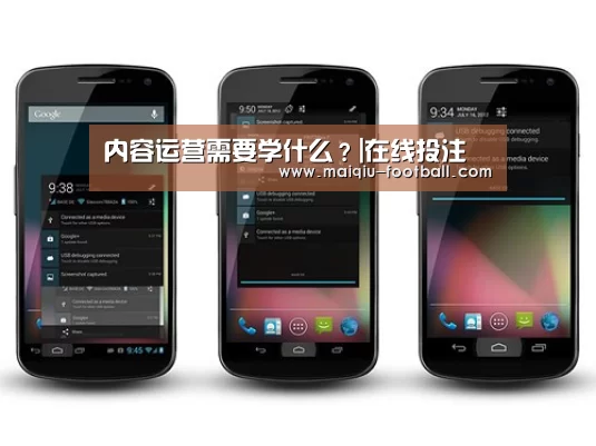 内容运营需要学什么?|在线投注(图3) 在线投注