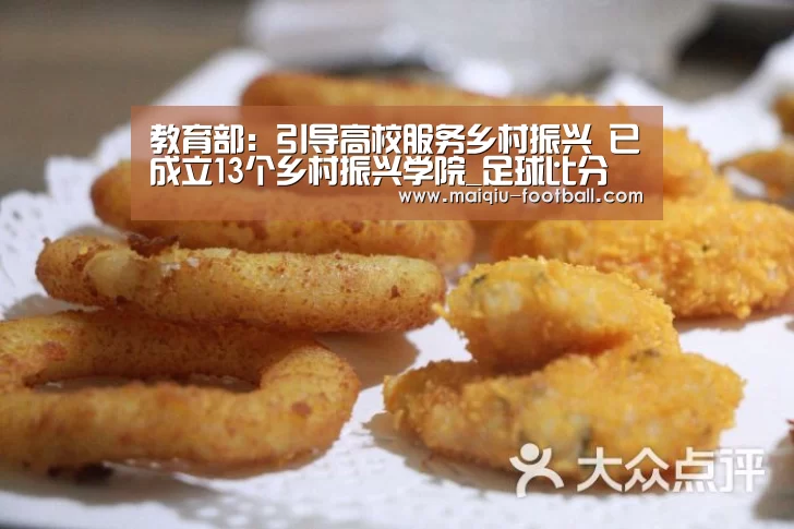 教育部:引导高校服务乡村振兴 已成立13个乡村振兴学院_足球比分(图3) 赛事分析
